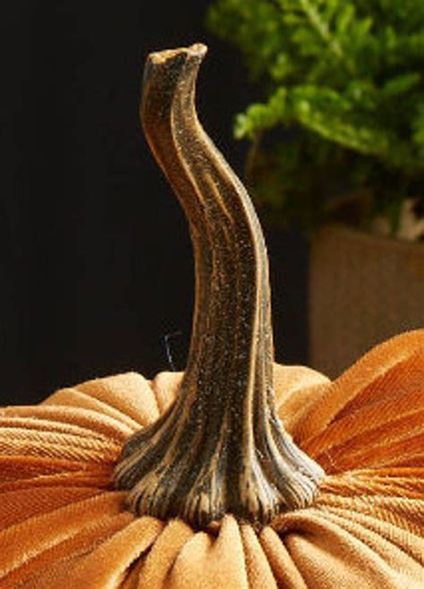 faux pumpkin stems|faux pumpkin topiary.